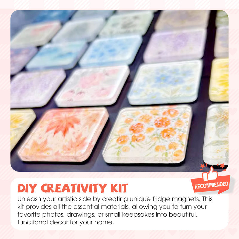 💥Populaire producten 50% KORTING❤️DIY Koelkastmagneten van Helder Acryl