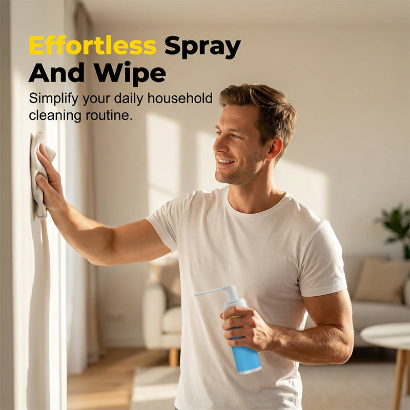 🌞Fris De Lente In Met 50% Korting!🧼Magische Muurreiniger Schuim - Direct Vlekken & Krassen Verwijderen - Veilig voor Verf - Druipt Niet - Voor Muren, Deuren & Plinten - 100% Effectief