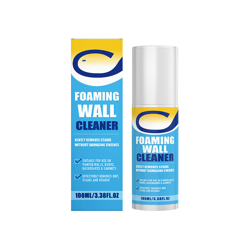 🌞Fris De Lente In Met 50% Korting!🧼Magische Muurreiniger Schuim - Direct Vlekken & Krassen Verwijderen - Veilig voor Verf - Druipt Niet - Voor Muren, Deuren & Plinten - 100% Effectief