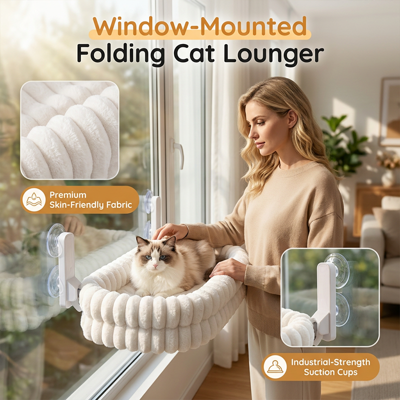 🌞 50% Korting!🔥Halve Prijs🐱Kattenhangmat Raam Tot 18kg