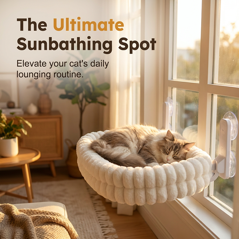 🌞 50% Korting!🔥Halve Prijs🐱Kattenhangmat Raam Tot 18kg