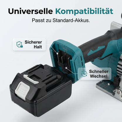 ⚡50% KORTING🛠️Hogesnelheids-accucirkelzaag met borstelloze motor – Krachtig, draadloos & precisie