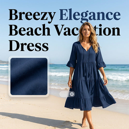 ☀️ Zomer 50% KORTING 👗🌊✨ Draag de zeebries! Deze jurk is jouw zomerkustlijn.