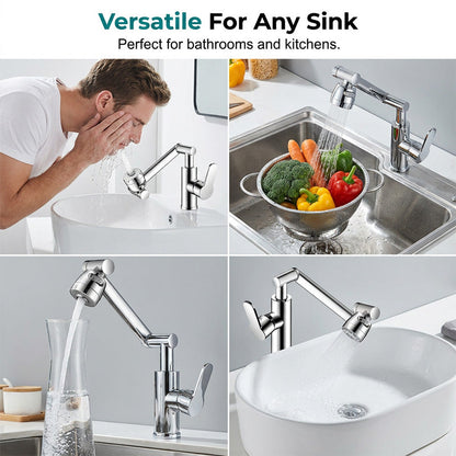 🥳2026 HEET VERKOOP🥳💞50K+ VERKOCHT!🚰✨50% KORTING!1080° draaibare kraan, geen spatten, twee waterstanden, roestvrij & stijlvol🛡️💦