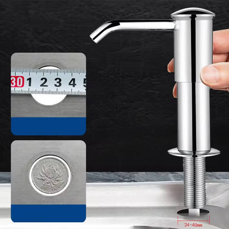 🔥 50% KORTING ✨ Duurzame Inbouw Zeepdispenser Keukengootsteen