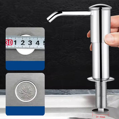 🔥 50% KORTING ✨ Duurzame Inbouw Zeepdispenser Keukengootsteen
