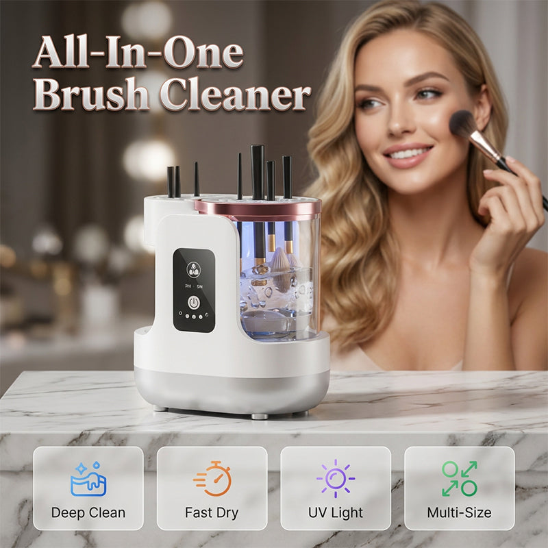 ✨ Nieuw Binnenkomend 50% Korting 🧴 Make-up Borstel Reinigingsmachine