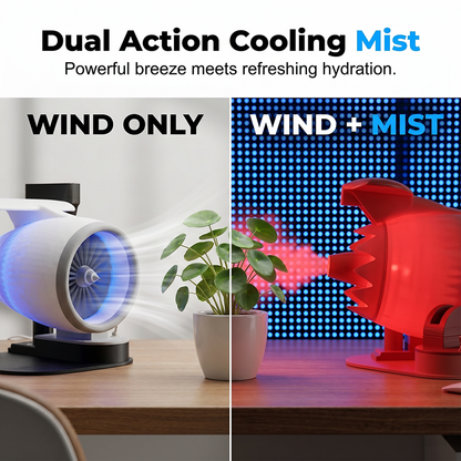 ✈️50% KORTING💥💨 Turbo Koelventilator LED Sfeerluchtkoeler