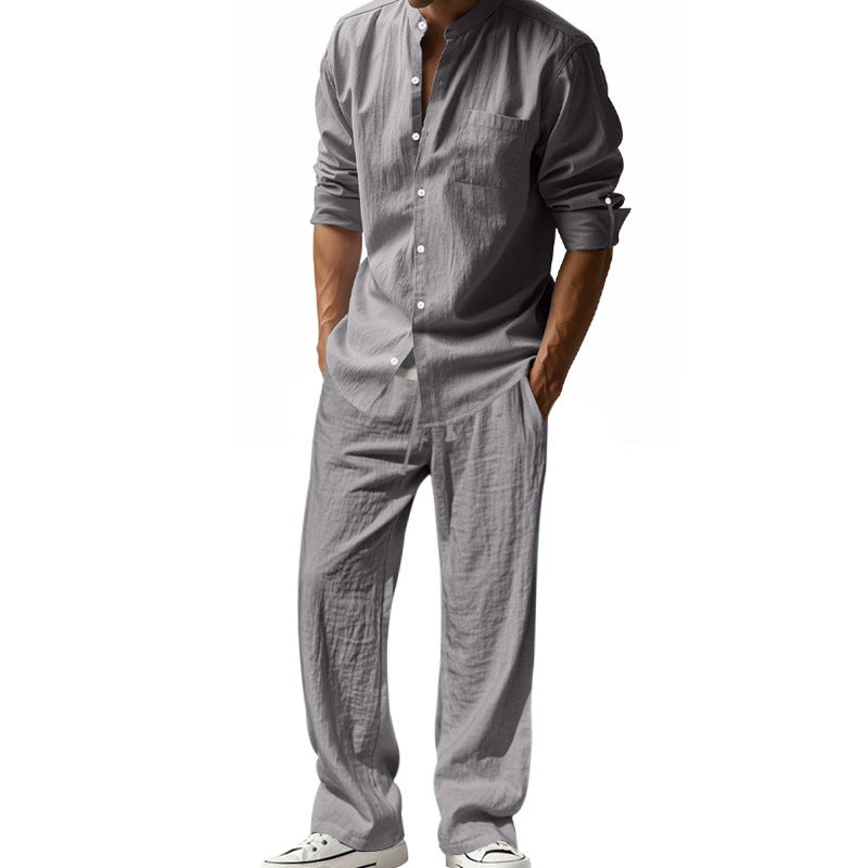 ⏳Tijdelijke 50% korting – Zomer slim fit 'Old Money' casual set