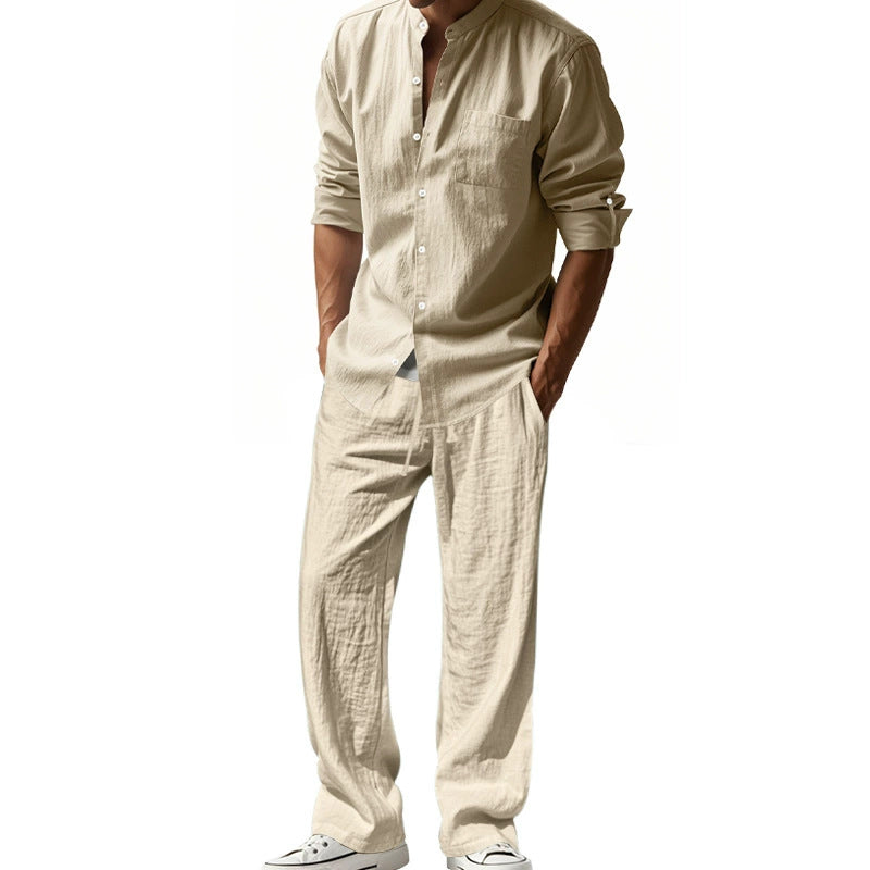 ⏳Tijdelijke 50% korting – Zomer slim fit 'Old Money' casual set
