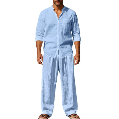 ⏳Tijdelijke 50% korting – Zomer slim fit 'Old Money' casual set