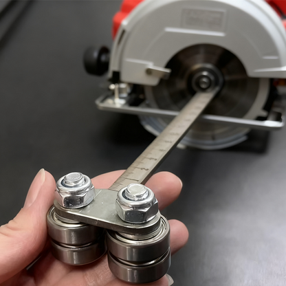🔥50% KORTIN🔥HALVE PRIJS🔧Roestvrijstalen zaagliniaal, precies met laserafdruk, universeel bruikbaar