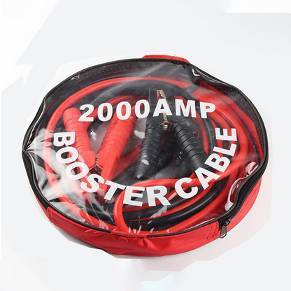 🌞Fris De Lente In Met 50% Korting!🚗⚡ 2000A Anti-klit Startkabels  Zware Startkabels Voor Auto Met Opbergtas