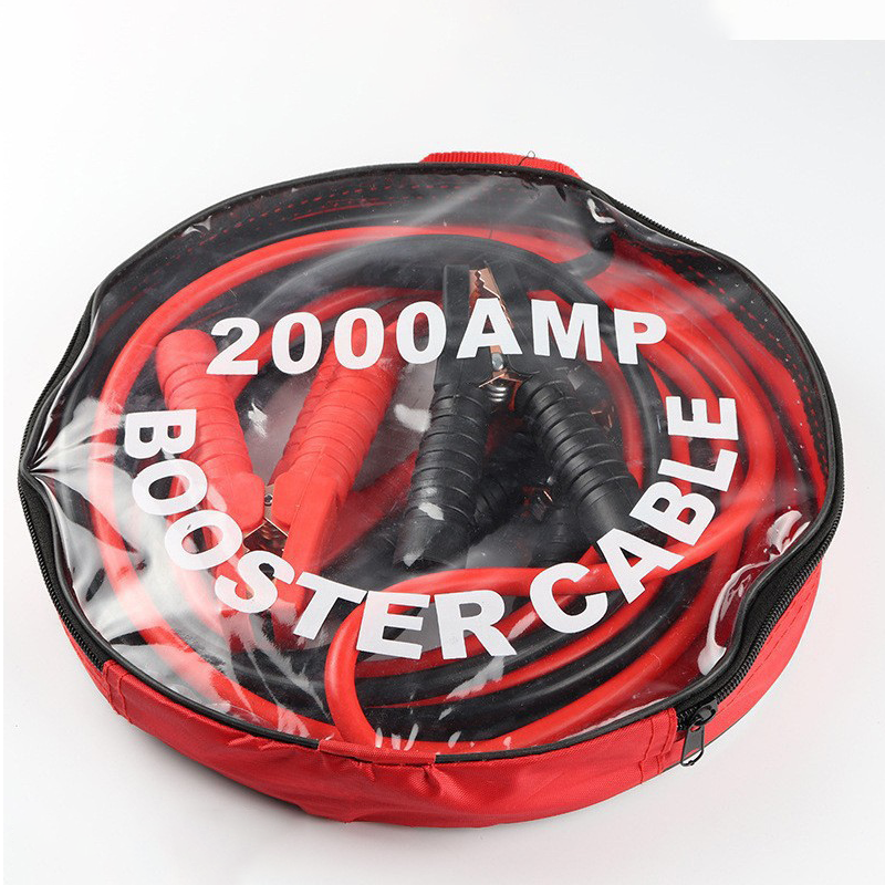 🌞Fris De Lente In Met 50% Korting!🚗⚡ 2000A Anti-klit Startkabels  Zware Startkabels Voor Auto Met Opbergtas
