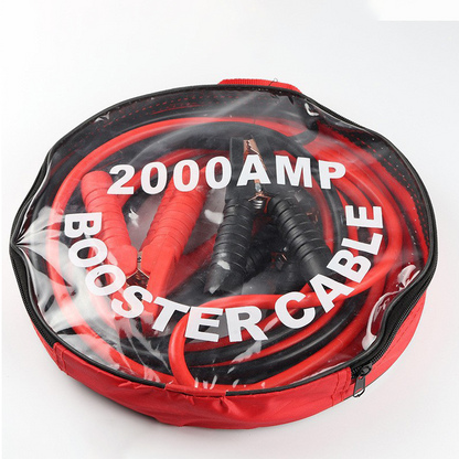 🌞Fris De Lente In Met 50% Korting!🚗⚡ 2000A Anti-klit Startkabels  Zware Startkabels Voor Auto Met Opbergtas