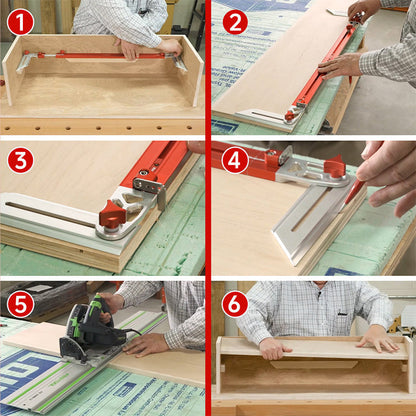 ☀️ Zomer aanbieding is hier! Mis het niet!📏 Verstelbare Trap Treden Mal Meetgereedschap Van Aluminiumlegering📏