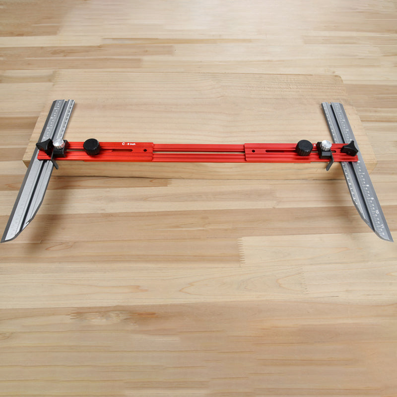 ☀️ Zomer aanbieding is hier! Mis het niet!📏 Verstelbare Trap Treden Mal Meetgereedschap Van Aluminiumlegering📏