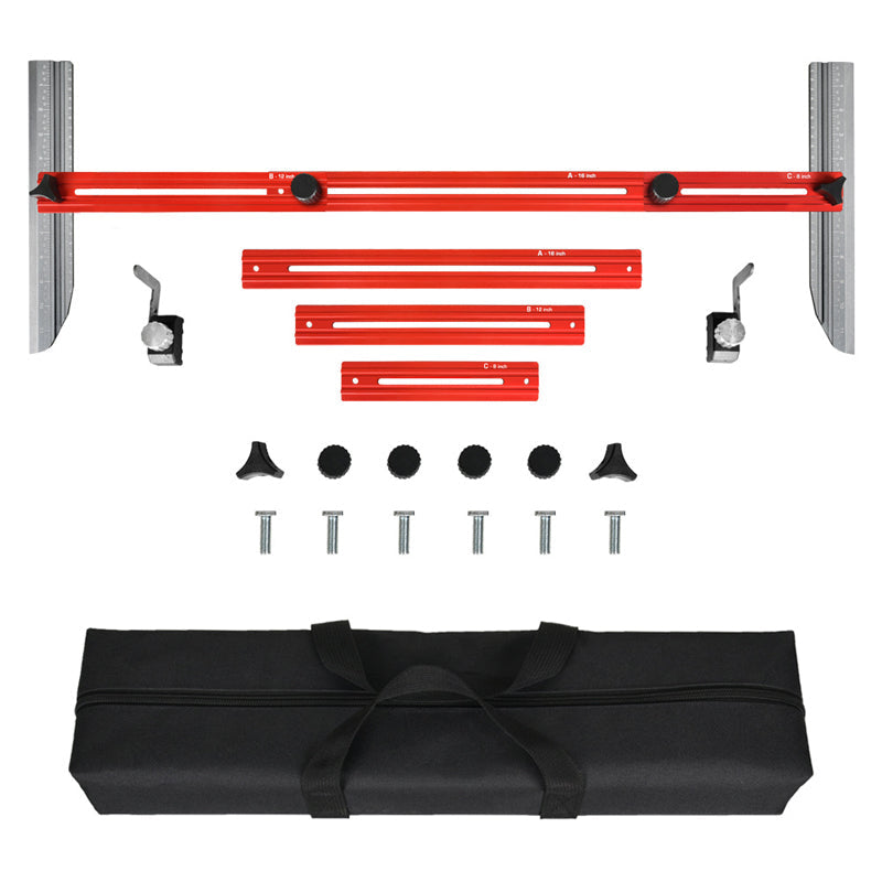 ☀️ Zomer aanbieding is hier! Mis het niet!📏 Verstelbare Trap Treden Mal Meetgereedschap Van Aluminiumlegering📏