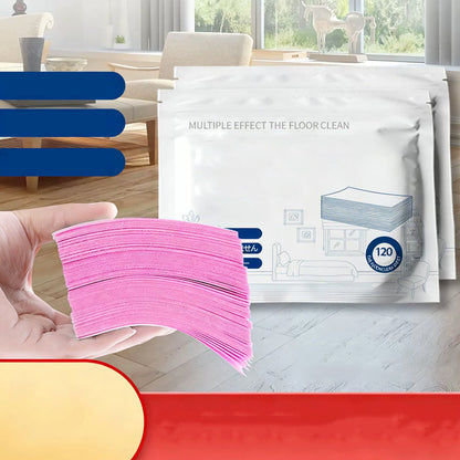 🥳UITVERKOOP 2026🥳💞50% KORTING | 50.000+ verkocht!Wateroplosbare vloerdoekjes 120st | Geen afmeten, glanzende vloeren