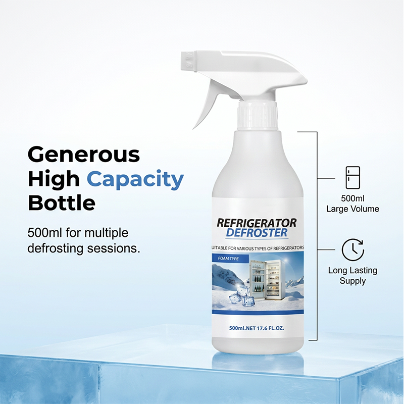 🥳UITVERKOOP 2026🥳💞MEER DAN 50.000 VERKOCHT!❄️ Snelle ontdooispray voor de koelkast – Smelt ijs direct, zonder te schrapen. Voedselveilig, gemakkelijk te verstuiven. Bespaar tijd en energie. 🧊✨