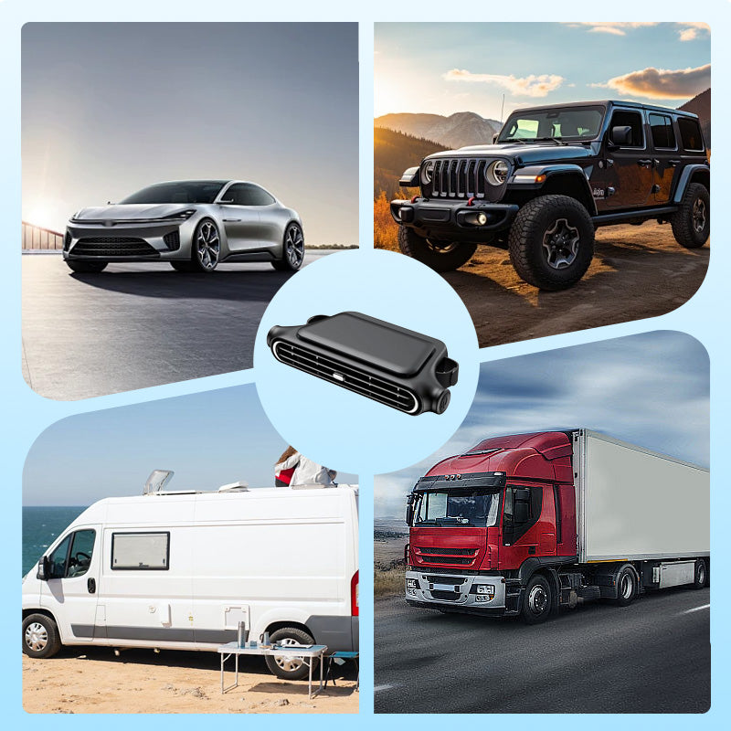 💥50% KORTING☀️ Achterbank Auto Ventilator | Verkoeling Voor Passagiers In Zomer