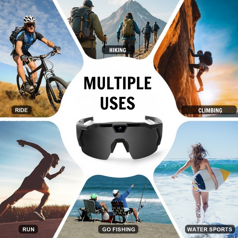 🎁 UITVERKOOP 50% KORTING 🔥 Outdoor Fiets Camera Bril