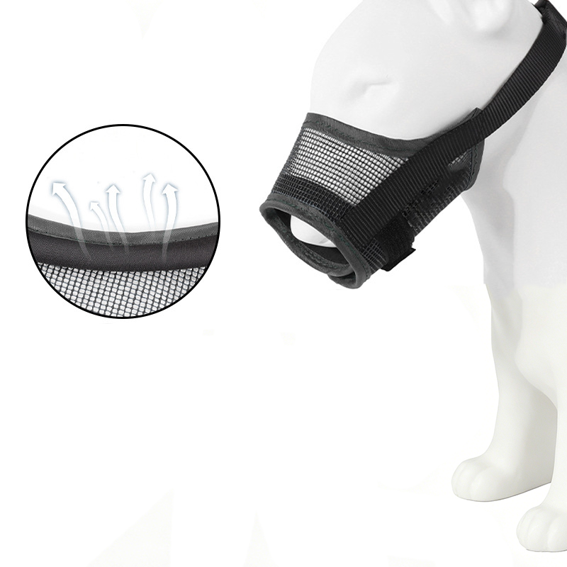 💥50% KORTING🐶 Ademende Muilkorf Voor Honden | Voorkomt Bijten En Rommel Eten