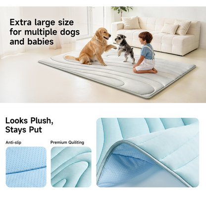 🐱🐶 50% KORTING ☀️ Verkoelend zomermat voor huisdieren | Antislip, machinewasbaar & makkelijk schoon te maken