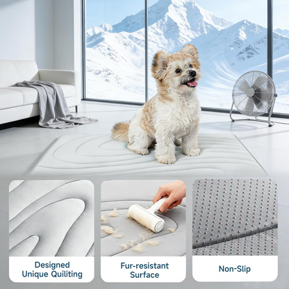 🐱🐶 50% KORTING ☀️ Verkoelend zomermat voor huisdieren | Antislip, machinewasbaar & makkelijk schoon te maken