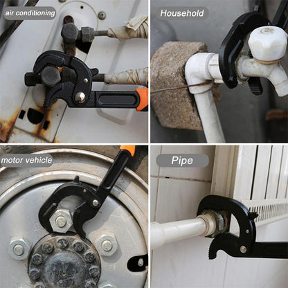 🌞Fris De Lente In Met 50% Korting!🛠️Multifunctionele Zelfklemmende Sleutel – Verstelbare Pijptang voor Buizen, Moeren, Kranen en Filters