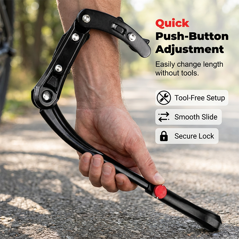 💥50% KORTING🚲 Verstelbare Fietsstandaard | Geschikt Voor 24-29 Inch