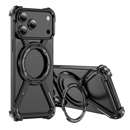 💥50% KORTING📱 360° Magnetische Telefoonhoes Met Standaard | Militaire Valbescherming