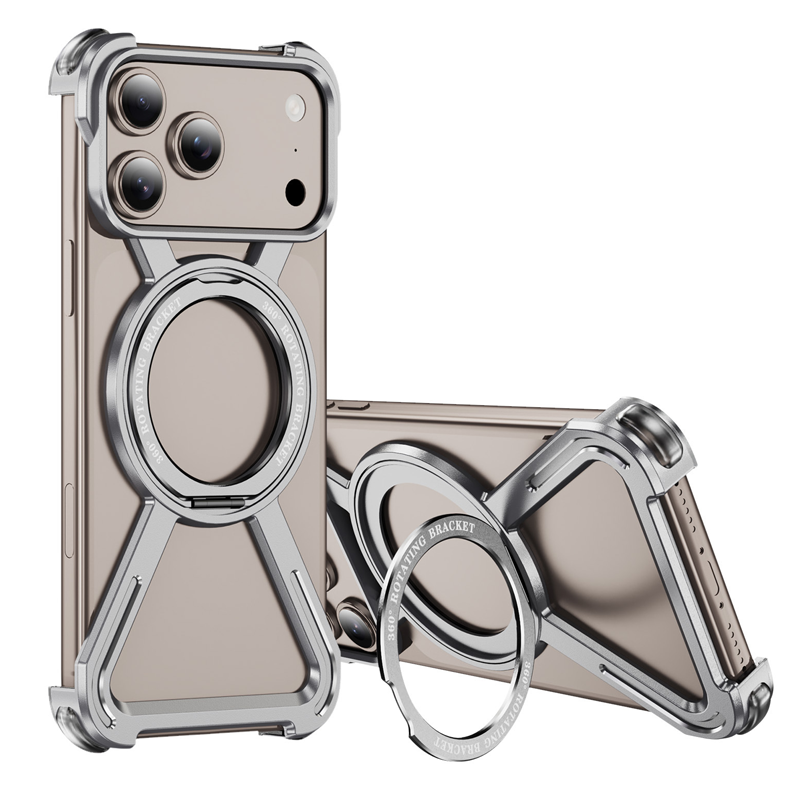 💥50% KORTING📱 360° Magnetische Telefoonhoes Met Standaard | Militaire Valbescherming