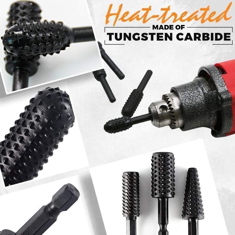 🔥 50% KORTING 🔧 Wolfraamcarbide Roterende Vijlen Set | 10x Sterker