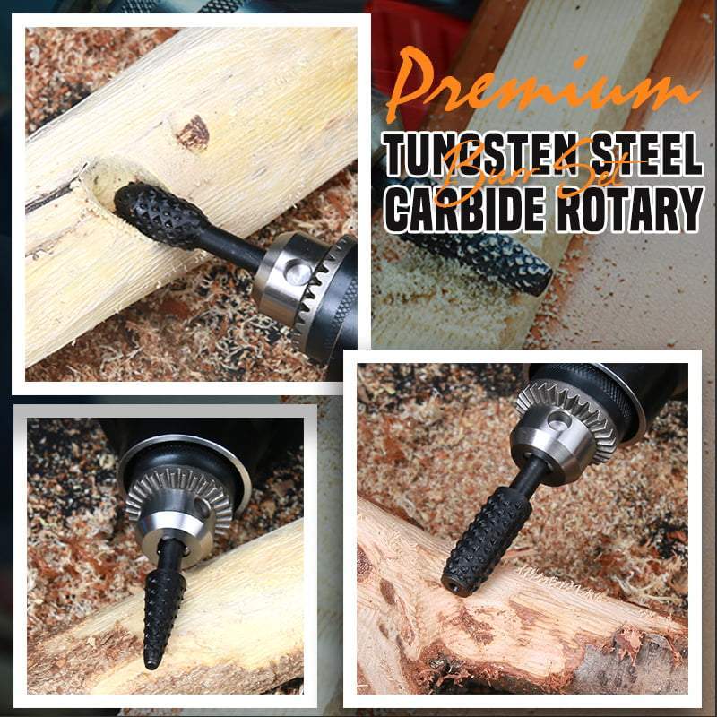 🔥 50% KORTING 🔧 Wolfraamcarbide Roterende Vijlen Set | 10x Sterker