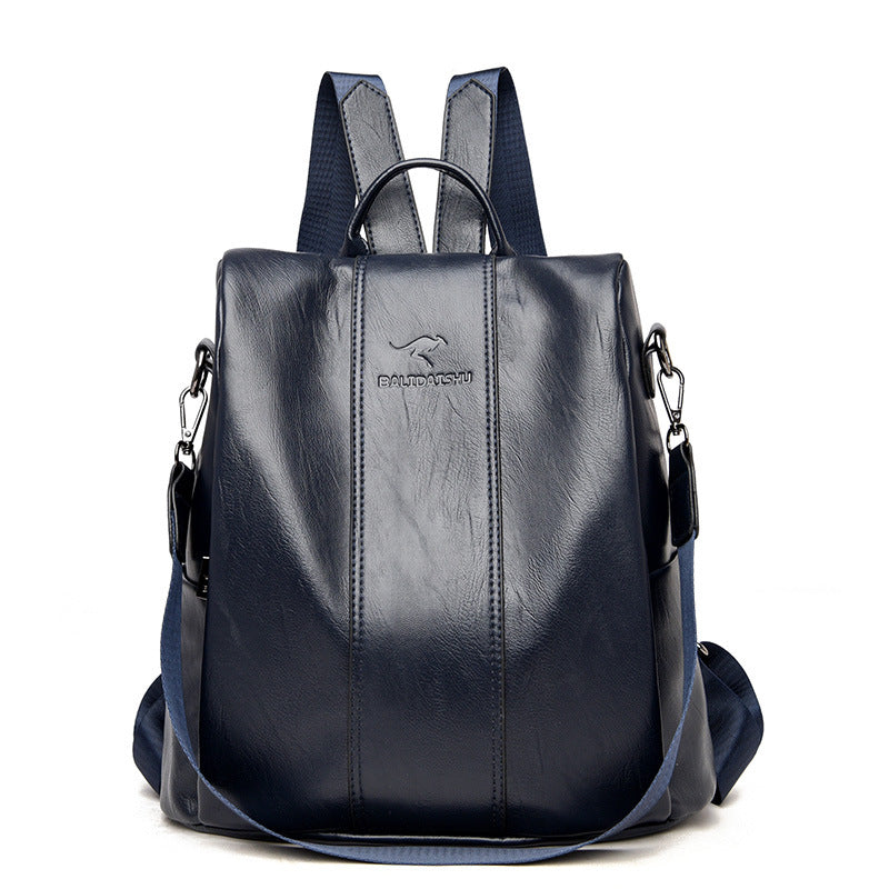🎒 Stijlvolle PU Damesrugzak | Ruim, Elegant & Veilig (Anti-Diefstal Design)