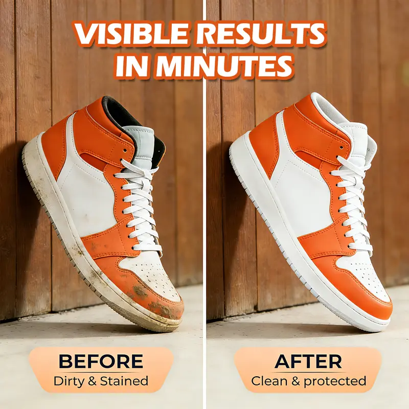 ✨👟Professionele Vlekverwijderaar voor Schoenen | Milde Formule | Aanbieding🎉