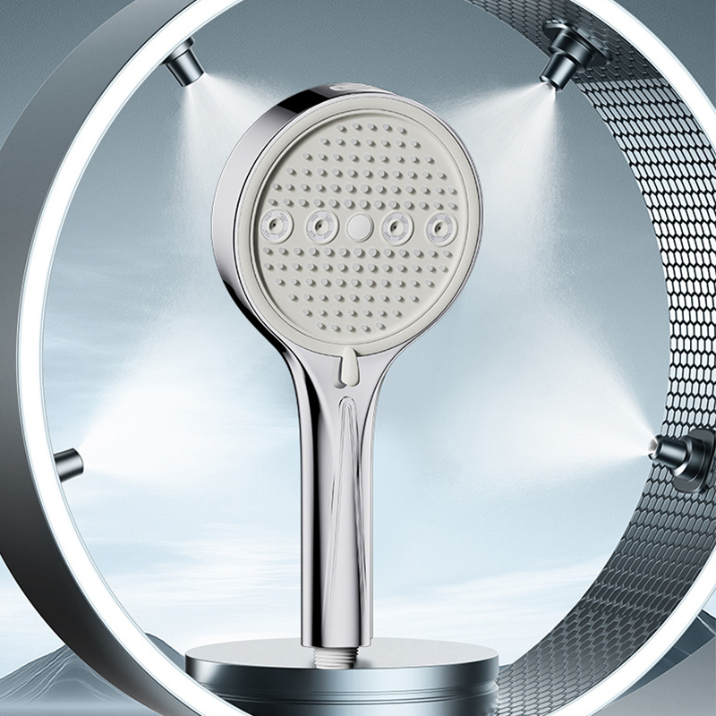 6-Mode High-Pressure Handheld Shower Head