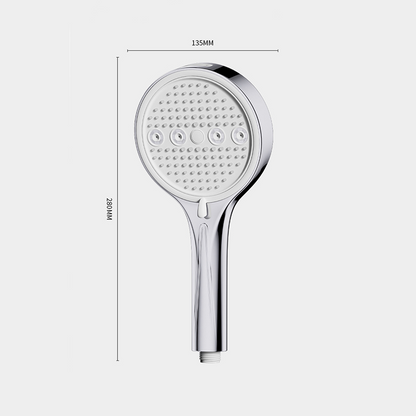6-Mode High-Pressure Handheld Shower Head