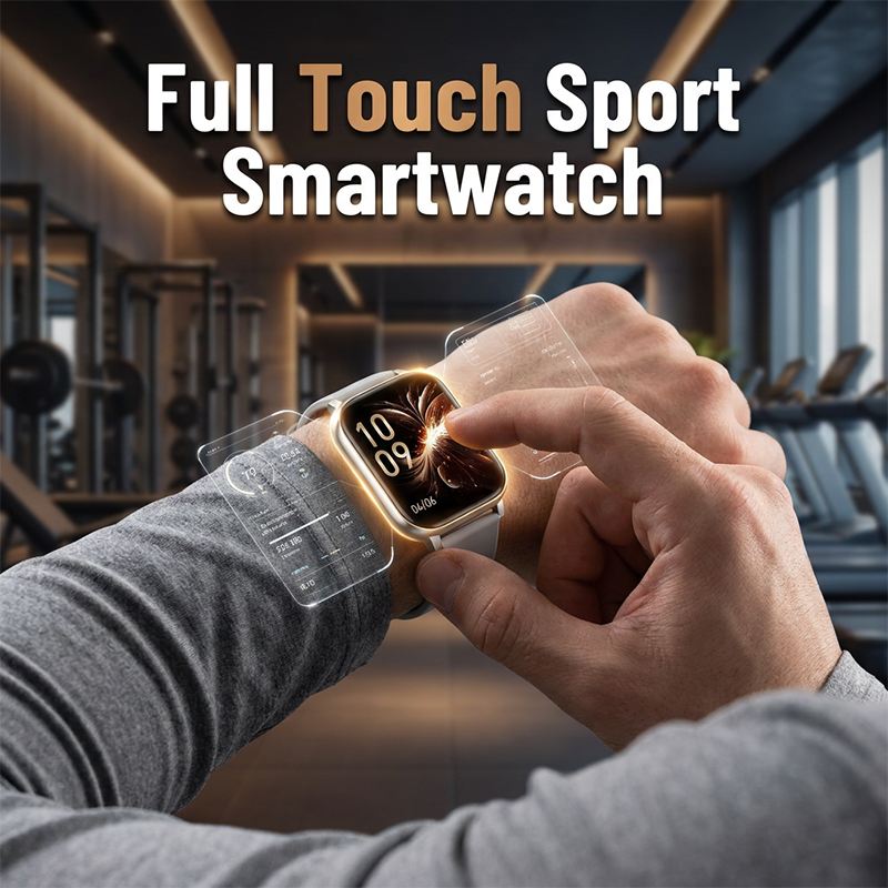 📱💪 50% KORTING! Deze smartwatch met volledig touchscreen meet je hartslag, telt elke stap, en is zó slim dat je dokter jaloers wordt – jouw gezondheid op je pols, spotgoedkoop!