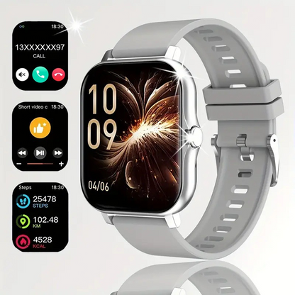 📱💪 50% KORTING! Deze smartwatch met volledig touchscreen meet je hartslag, telt elke stap, en is zó slim dat je dokter jaloers wordt – jouw gezondheid op je pols, spotgoedkoop!