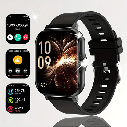 📱💪 50% KORTING! Deze smartwatch met volledig touchscreen meet je hartslag, telt elke stap, en is zó slim dat je dokter jaloers wordt – jouw gezondheid op je pols, spotgoedkoop!