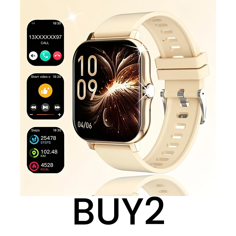 📱💪 50% KORTING! Deze smartwatch met volledig touchscreen meet je hartslag, telt elke stap, en is zó slim dat je dokter jaloers wordt – jouw gezondheid op je pols, spotgoedkoop!