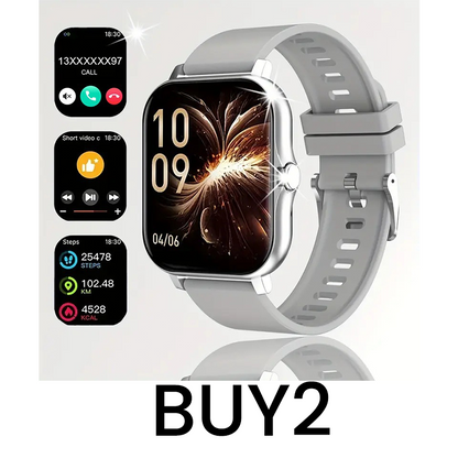 📱💪 50% KORTING! Deze smartwatch met volledig touchscreen meet je hartslag, telt elke stap, en is zó slim dat je dokter jaloers wordt – jouw gezondheid op je pols, spotgoedkoop!