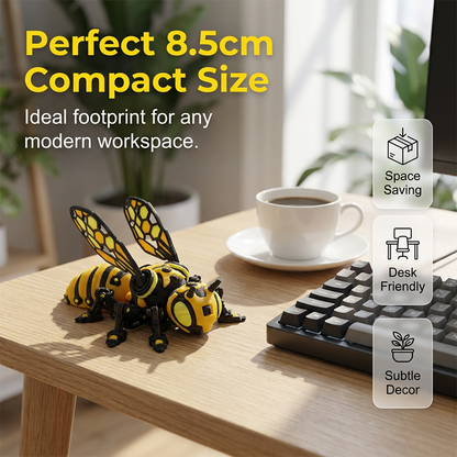 Futuristic Mecha Bee Ornament with Detachable Joint
