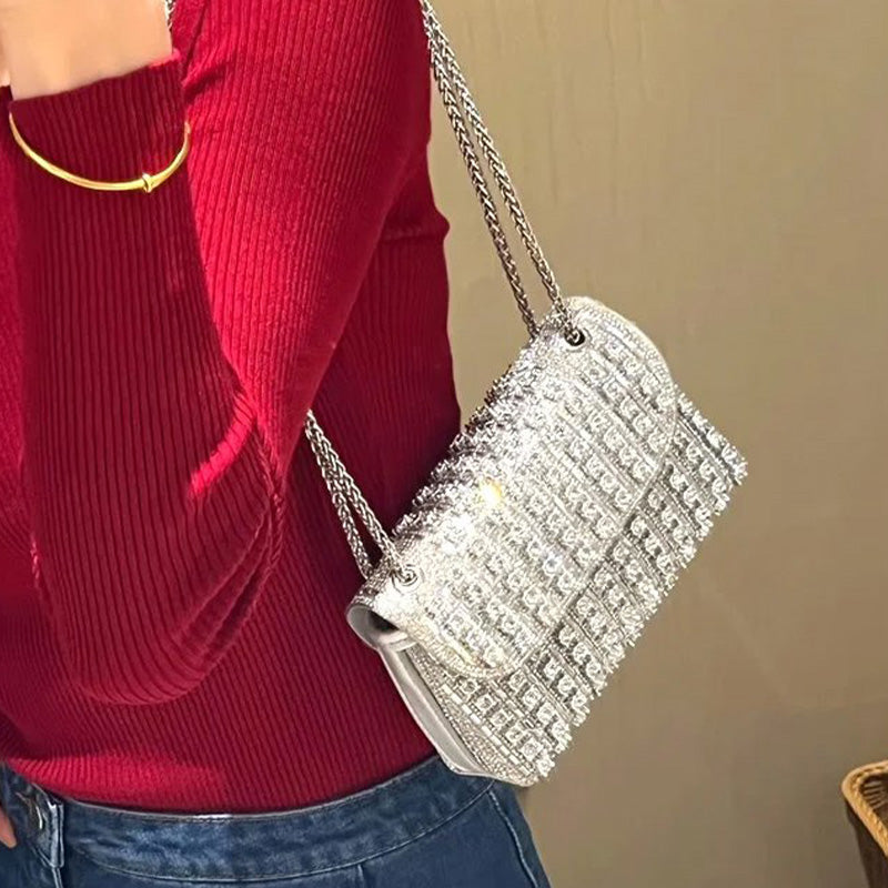 [Cadeau voor haar] Vrouwen Luxe kleurrijke strass tas