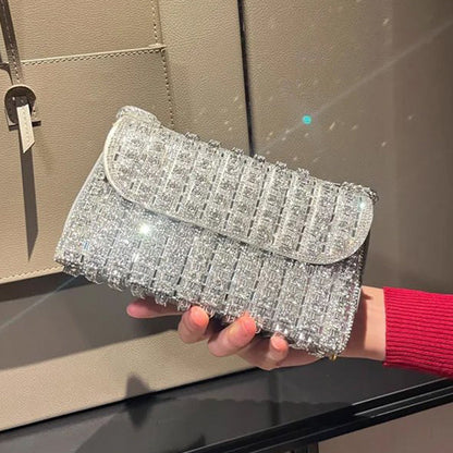 [Cadeau voor haar] Vrouwen Luxe kleurrijke strass tas